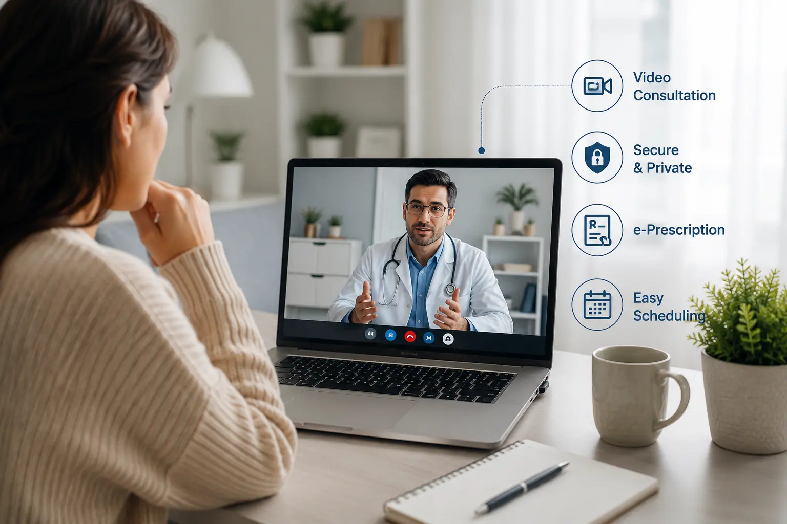 virtual medical appointment in Ontario